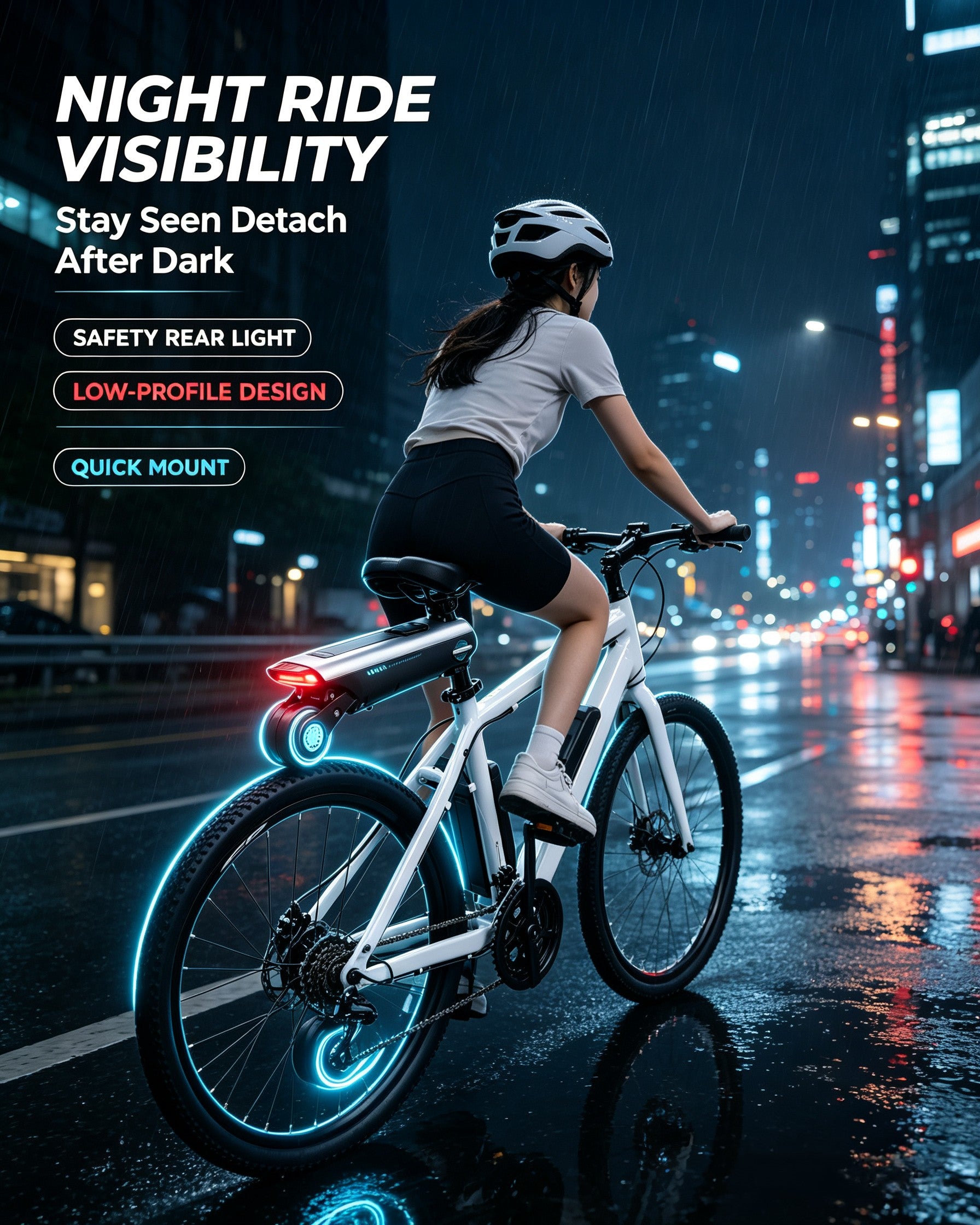 Portable Quick Release Electric Bike Power Booster | Lightweight Bicycle Assist Wheel