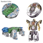 3-in-1 Transformable Fidget Spinner Toy, Deformable Robot & Dinosaur Shape Fidget Gyro Stress Relief Toys for Kids Boys Gift