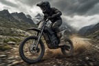 Electric Dirt Bike Adult Off-Road Electric Motocross Motorcycle with Heavy-Duty Knobby Tires