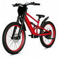 20 Inch Full Suspension Electric Dirt Bike | Rugged Off-Road Mountain E-Bike for Outdoor Trail Riding
