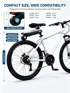 Portable Quick Release Electric Bike Power Booster | Lightweight Bicycle Assist Wheel